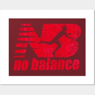 Funny Runner no balance Posters and Art